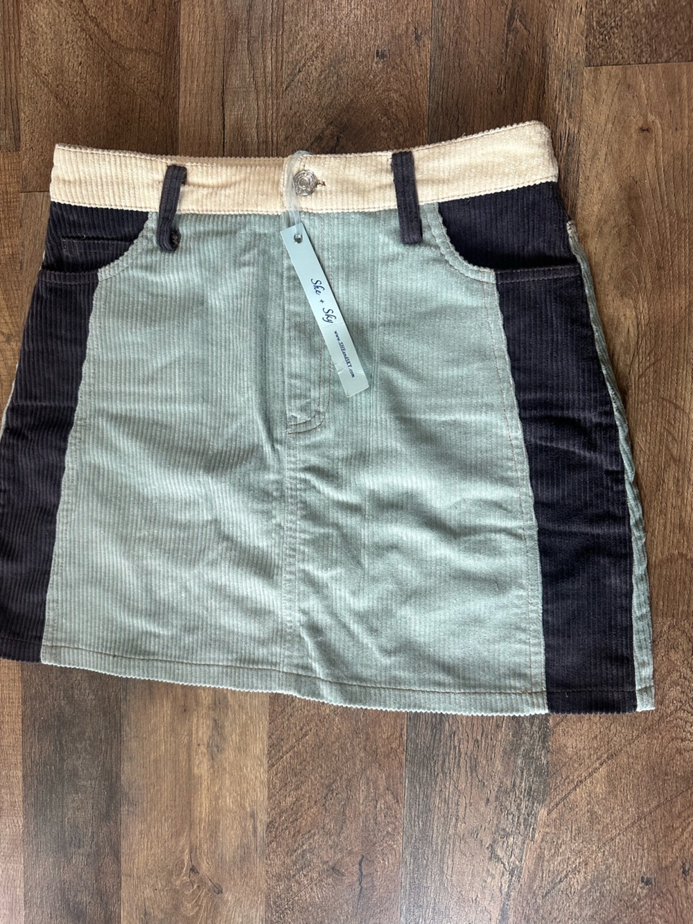 Boutique Corduroy Skirt